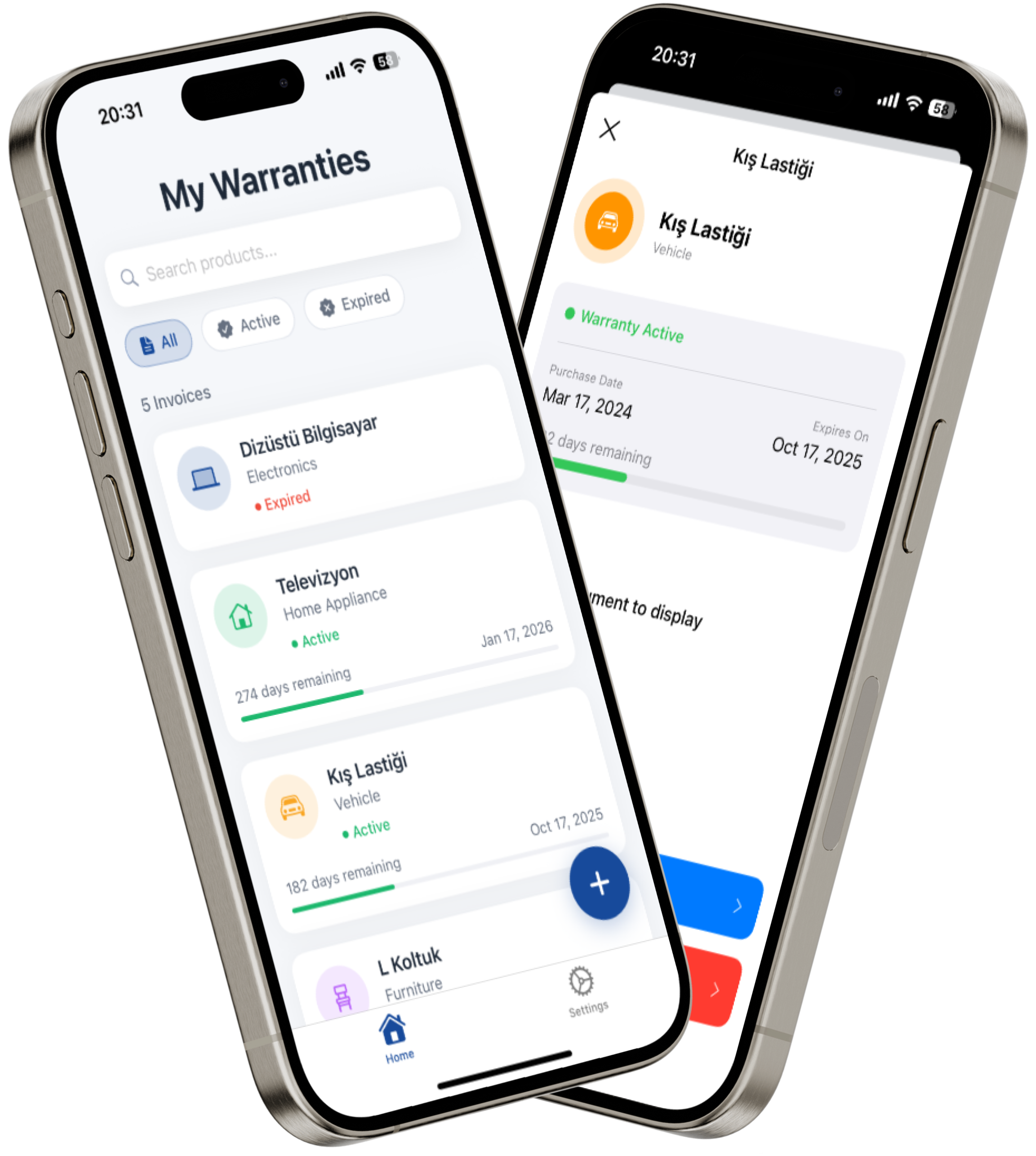 Warranty Box App Screenshot